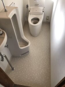 滋賀県大津市にて、トイレリフォーム工事
