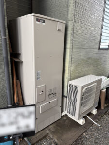 【滋賀県守山市】エコキュート交換工事|サンデンから三菱SRT-S377へ入替え(補助金100,000円)