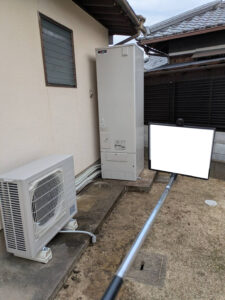 【滋賀県草津市】エコキュート交換工事|コロナ460LからSRT-S467Uへ(補助金100,000円)
