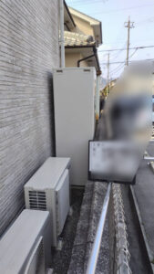 【滋賀県栗東市】エコキュート交換工事｜三菱370LからSRT-S377へ（補助金100,000円）