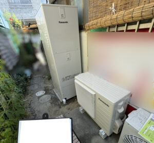 【滋賀県守山市】エコキュート交換工事|三菱460LからHE-S46LQSへ(補助金70,000円)