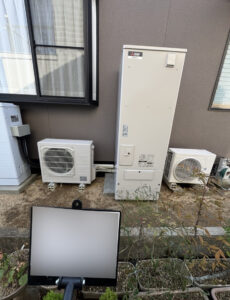 【滋賀県草津市】エコキュート交換工事｜ダイキン370Lスリム型からSRT-S377へ（補助金100,000円）