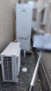 守山市　U様邸　エコキュート工事　HE-S46LQS