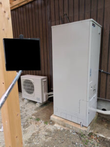 【滋賀県彦根市】電気温水器から三菱 SRT-S377へ交換工事|補助金120,000円活用