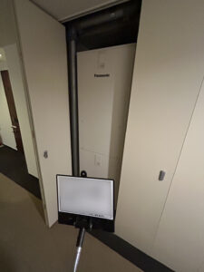 オール電化マンション エコキュート工事