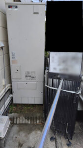 【滋賀県守山市】エコキュート交換工事｜370Lエコキュートから三菱 SRT-S377へ（補助金100,000円）