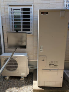 【滋賀県守山市】電気温水器から三菱エコキュート SRT-S377へ交換工事｜補助金120,000円活用